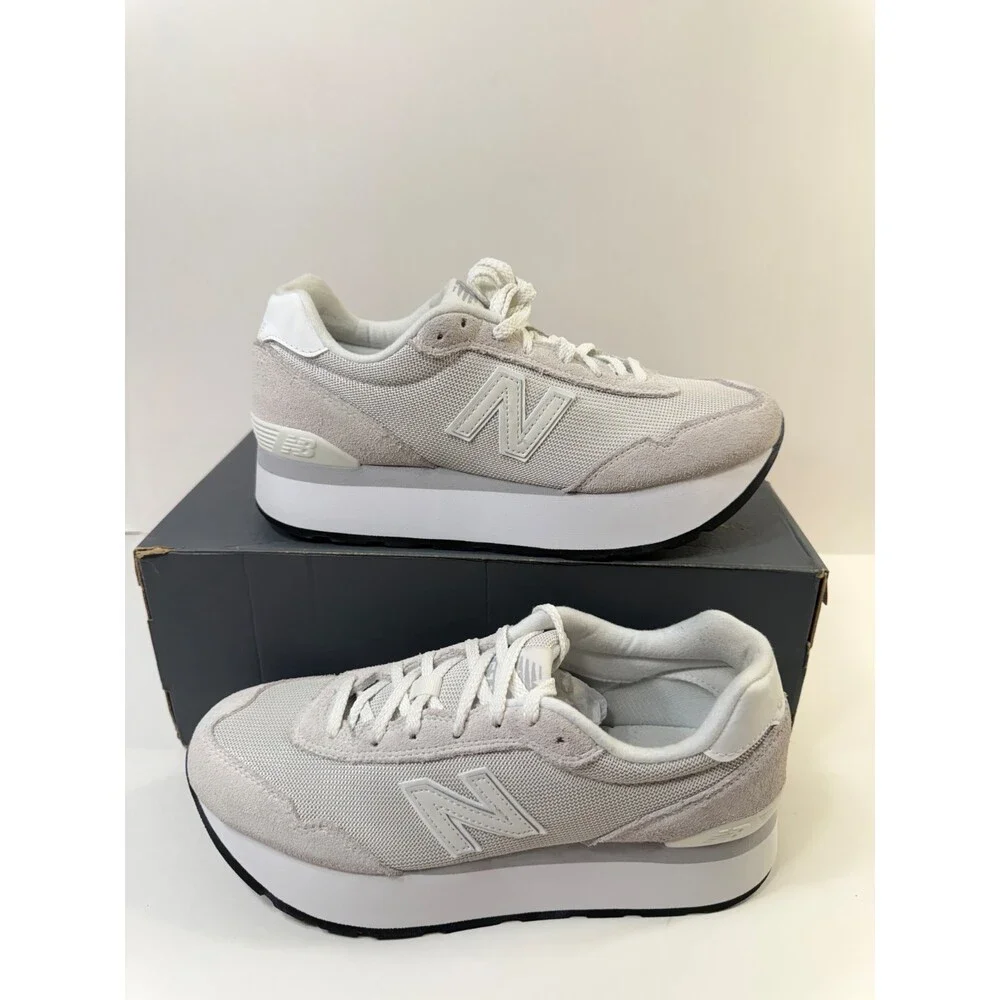 New Balance Women's 515H V1 Sneaker Grey White US 10